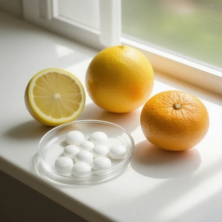 Oral vitamin C, as tested at 1,000 mg a day