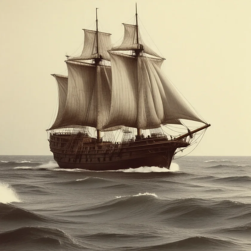 A long sea voyage, where scurvy was common