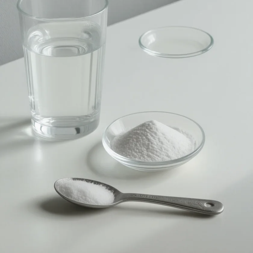 Pure vitamin C (ascorbic acid) powder